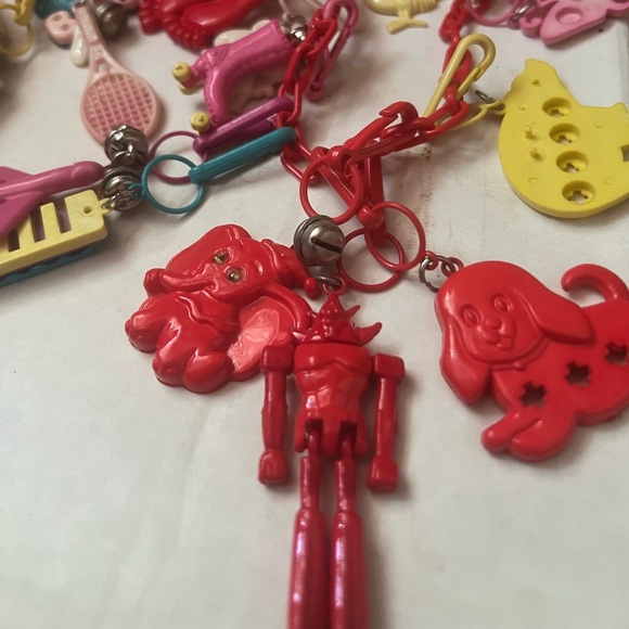 2 Available Vintage 1980s Charm Necklaces-Each one is available for purchase - Picture 4 of 10